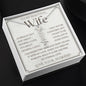 To My Wife Necklace, Anniversary Gift, Wife Gift Ideas, Gift From Husband, Wife Birthday Gift, Romantic Gift Wife, Anniversary Wife