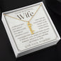 To My Wife Necklace, Anniversary Gift, Wife Gift Ideas, Gift From Husband, Wife Birthday Gift, Romantic Gift Wife, Anniversary Wife