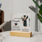 To Our Amazing Daughter | Square Acrylic Plaque