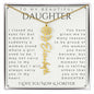 Daughter Gift, Daughter Necklace, Daughter Birthday, Daughter Christmas Gift, Daughter Gift Ideas, Father Daughter Gift