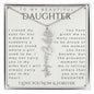 Daughter Gift, Daughter Necklace, Daughter Birthday, Daughter Christmas Gift, Daughter Gift Ideas, Father Daughter Gift