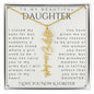 Daughter Gift, Daughter Necklace, Daughter Birthday, Daughter Christmas Gift, Daughter Gift Ideas, Father Daughter Gift