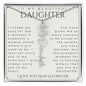 Daughter Gift, Daughter Necklace, Daughter Birthday, Daughter Christmas Gift, Daughter Gift Ideas, Father Daughter Gift