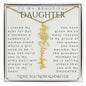 Daughter Gift, Daughter Necklace, Daughter Birthday, Daughter Christmas Gift, Daughter Gift Ideas, Father Daughter Gift
