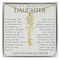 Daughter Gift, Daughter Necklace, Daughter Birthday, Daughter Christmas Gift, Daughter Gift Ideas, Father Daughter Gift