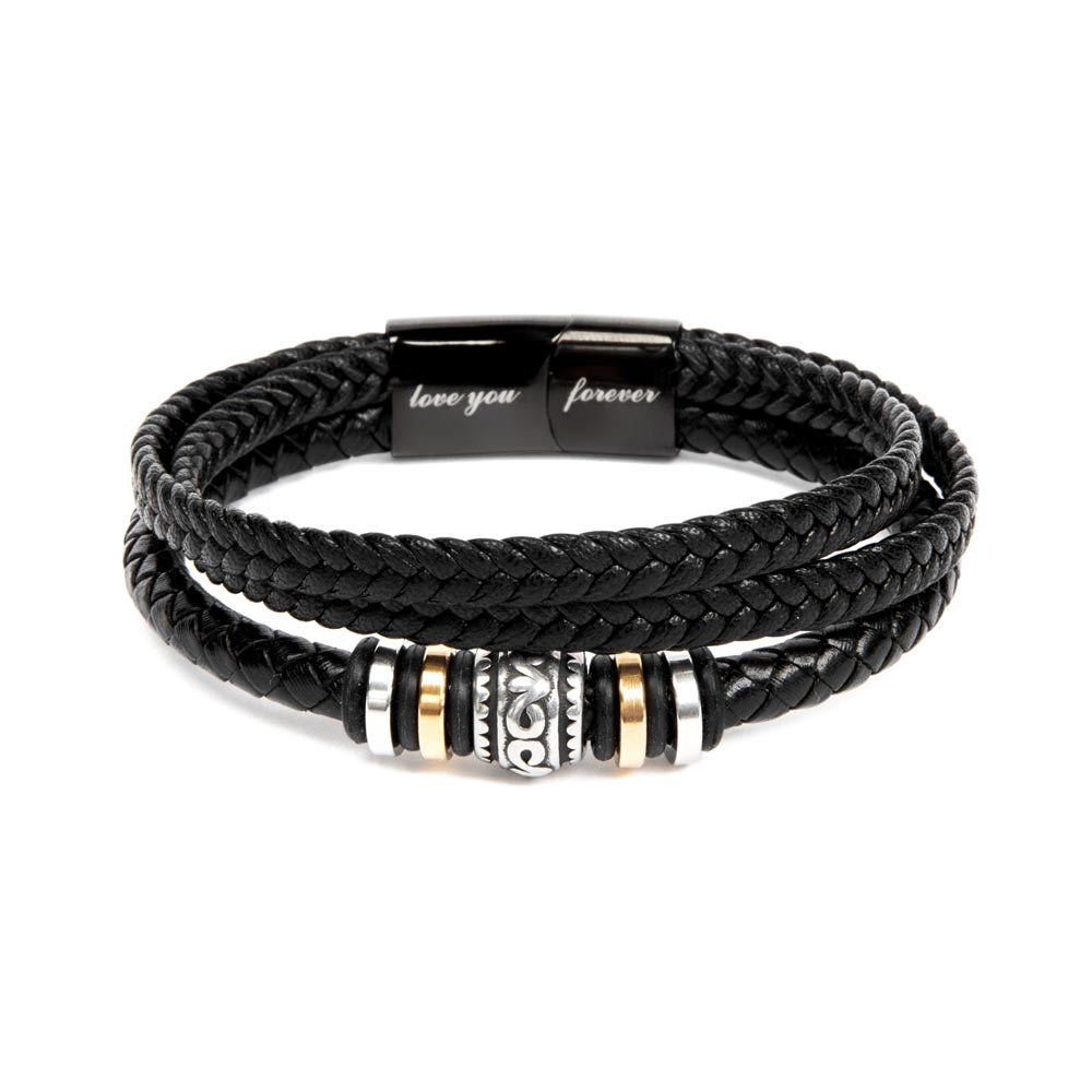 To My Husband | Love you Forever Bracelet | Birthday Gift | Men's Jewelry | Father's Day Gift |Bracelet For Dad |Gift For Dad |Gift For Him