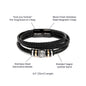 To My Dad | Men's "Love You Forever" Bracelet