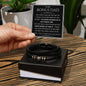 To My Dad, Gift for Dad, Dad Birthday Gift, Gift from Daughter, To My Dad from Daughter, Father Son Gift, Bracelet for Dad