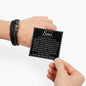 To My Son | Son Birthday Gift | Mens Cuff Bracelet | Gift From Mother | Birthday Gift From Mom | Gift For Him | Gift For Son From Dad