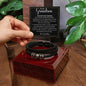 To My Grandson | Men's "Love You Forever" Bracelet