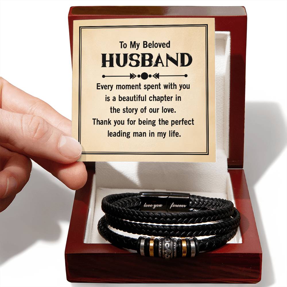 To My Husband | Love you Forever Bracelet | Birthday Gift | Men's Jewelry | Father's Day Gift |Bracelet For Dad |Gift For Dad |Gift For Him