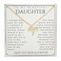 To My Daughter, Daughter Gift, Daughter Necklace, Daughter Birthday, Daughter Christmas Gift, Daughter Gift Ideas