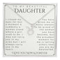 To My Daughter, Daughter Gift, Daughter Necklace, Daughter Birthday, Daughter Christmas Gift, Daughter Gift Ideas