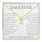 To My Daughter, Daughter Gift, Daughter Necklace, Daughter Birthday, Daughter Christmas Gift, Daughter Gift Ideas