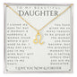 To My Daughter, Daughter Gift, Daughter Necklace, Daughter Birthday, Daughter Christmas Gift, Daughter Gift Ideas