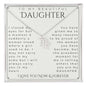 To My Daughter, Daughter Gift, Daughter Necklace, Daughter Birthday, Daughter Christmas Gift, Daughter Gift Ideas