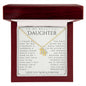 To My Daughter, Daughter Gift, Daughter Necklace, Daughter Birthday, Daughter Christmas Gift, Daughter Gift Ideas