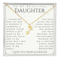 To My Daughter, Daughter Gift, Daughter Necklace, Daughter Birthday, Daughter Christmas Gift, Daughter Gift Ideas