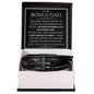 To My Dad, Gift for Dad, Dad Birthday Gift, Gift from Daughter, To My Dad from Daughter, Father Son Gift, Bracelet for Dad