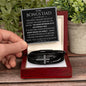 To My Dad, Gift for Dad, Dad Birthday Gift, Gift from Daughter, To My Dad from Daughter, Father Son Gift, Bracelet for Dad