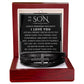 To My Son, Gifts for Son, For son from Mom, From Dad to Son, Son Birthday Gift, Son Gift Ideas