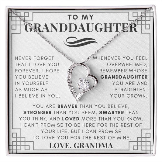To My Granddaughter Gift, Grandma Gift, Birthday Gift, Personalized Gift, Granddaughter Christmas, Graduation Gift,