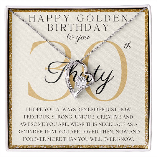 Happy 30th Golden Birthday