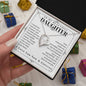 To My Daughter - Daughter Birthday - Graduation Gift - Daughter gift - Mother Daughter Gift - Father Daughter Gift - Daughter Birthday