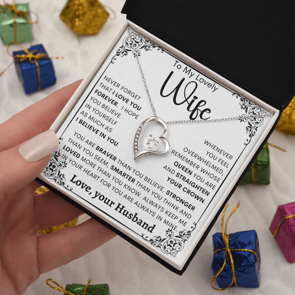 To My Wife - Forever Love Necklace