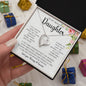 To My Beautiful Daughter | Forever Love Necklace