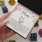 To My Beautiful Mom | Forever Love Necklace
