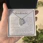 To My Soulmate, Wife necklace, Wife anniversary, Gift for Wife, Gift from husband, Gift for Soulmate, Anniversary necklace