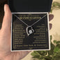 To My granddaughter - Granddaughter Gift - Granddaughter Necklace - Birthday Necklace - Graduation Gift - Gift from Grandma/Grandpa, Granddaughter gift