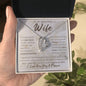 To My Wife Necklace, Anniversary Gift, Wife Gift Ideas, Gift From Husband, Wife Birthday Gift, Romantic Gift Wife, Anniversary Wife