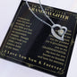 To My granddaughter - Granddaughter Gift - Granddaughter Necklace - Birthday Necklace - Graduation Gift - Gift from Grandma/Grandpa, Granddaughter gift