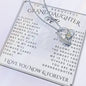 To My Granddaughter Gift, Grandma Gift, Gift from grandpa, Birthday Gift, Personalized Gift, Daughter Christmas