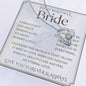To My Bride, Wedding Day Gift for Bride from Groom, To My Beautiful Bride, Gift from Groom, To Bride Gift Wedding Day