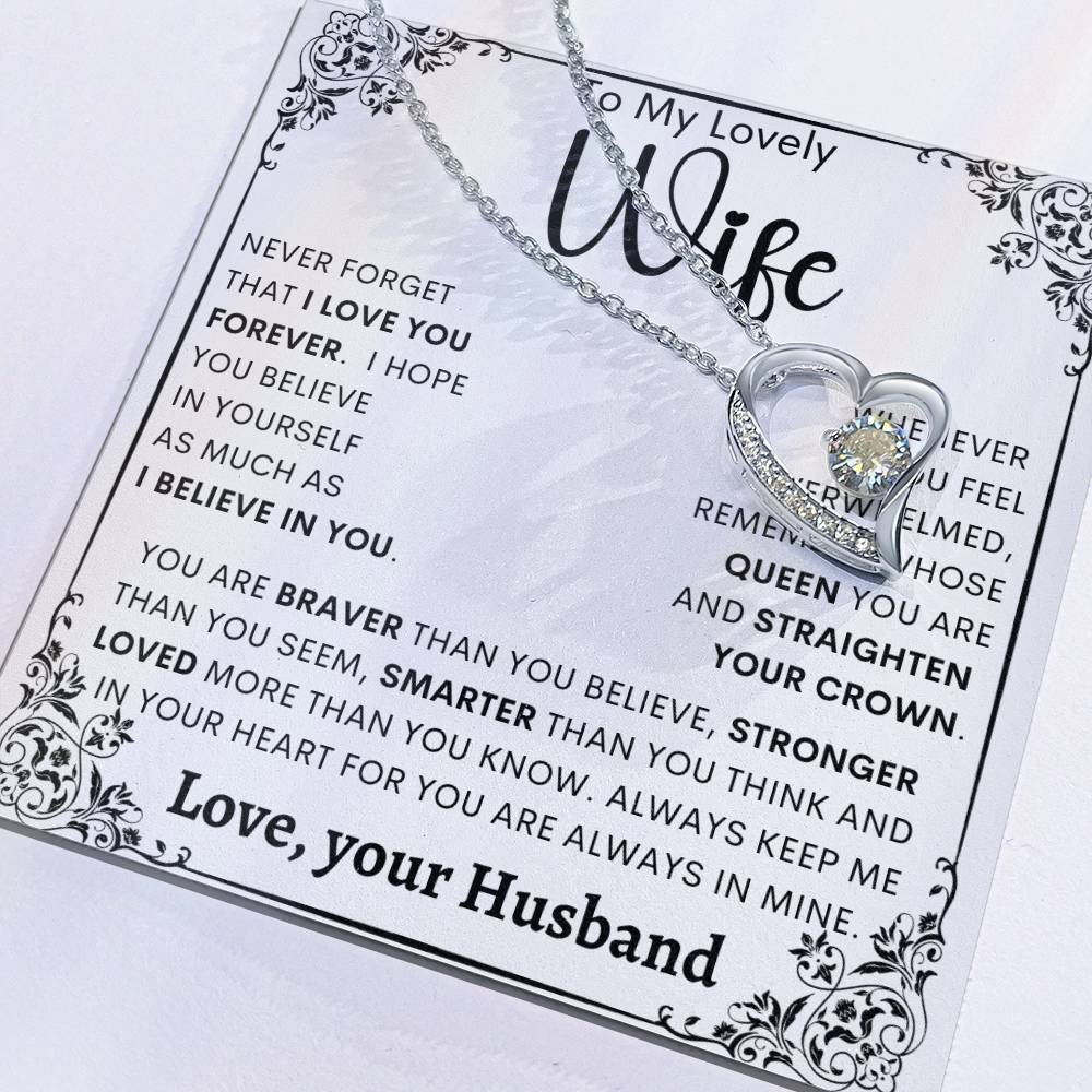 To My Wife - Forever Love Necklace