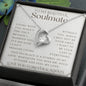 To My Soulmate, Wife necklace, Wife anniversary, Gift for Wife, Gift from husband, Gift for Soulmate, Anniversary necklace