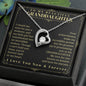To My granddaughter - Granddaughter Gift - Granddaughter Necklace - Birthday Necklace - Graduation Gift - Gift from Grandma/Grandpa, Granddaughter gift