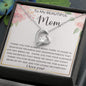 To My Beautiful Mom | Forever Love Necklace