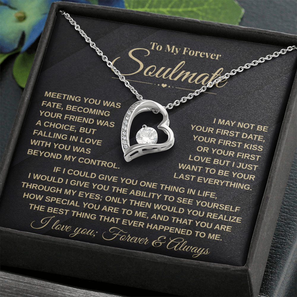 To My Forever Soulmate | Forever Love Necklace