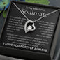 To My Beautiful Soulmate | Forever Love Necklace