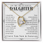To My Daughter - Daughter Birthday - Graduation Gift - Daughter gift - Mother Daughter Gift - Father Daughter Gift - Daughter Birthday
