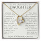 To My Daughter, Daughter Gift, Daughter Necklace, Daughter Birthday, Daughter Christmas Gift, Daughter Gift Ideas