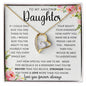 To My Amazing Daughter | Forever Love Necklace