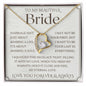 To My Bride, Wedding Day Gift for Bride from Groom, To My Beautiful Bride, Gift from Groom, To Bride Gift Wedding Day