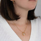 To My granddaughter - Granddaughter Gift - Granddaughter Necklace - Birthday Necklace - Graduation Gift - Gift from Grandma/Grandpa