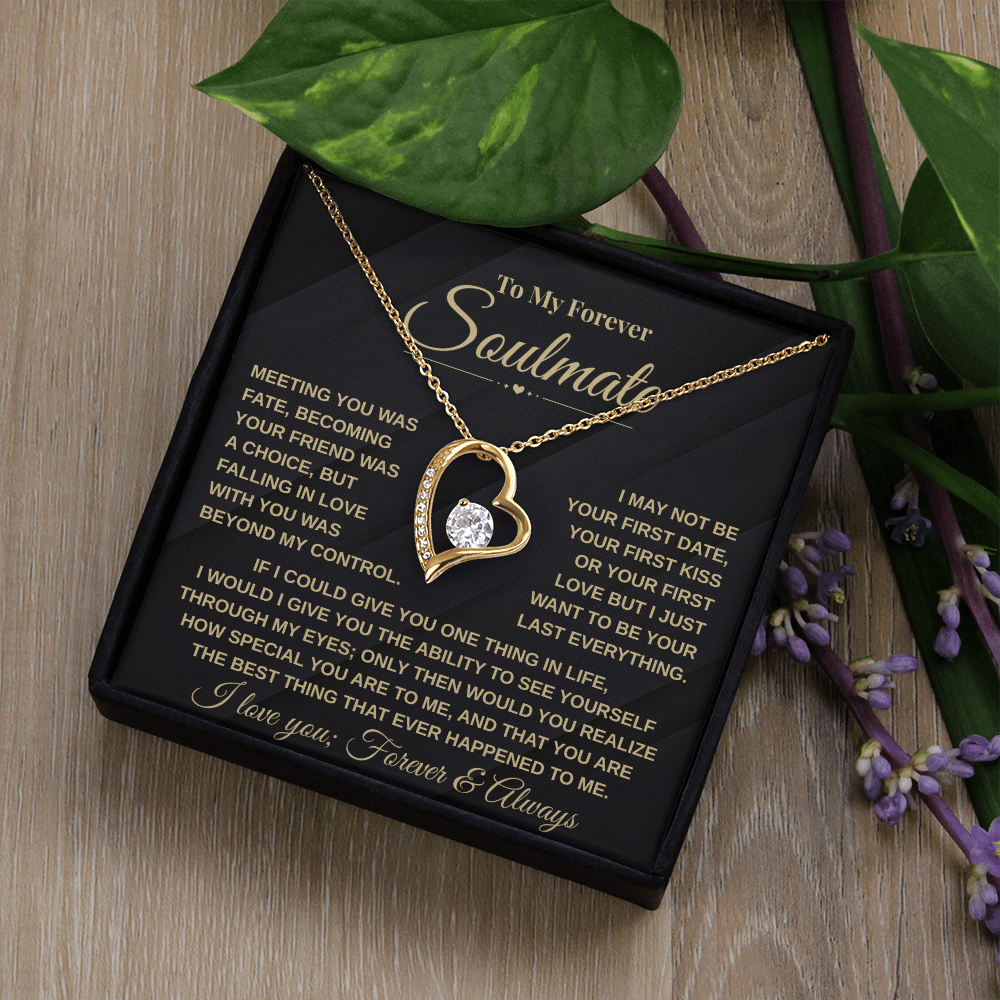 To My Forever Soulmate | Forever Love Necklace