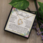 To My Lovely Goddaughter | Forever Love Necklace